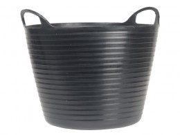 Faithfull Heavy-Duty Polyethylene Flex Tub 42 Litres Black £10.49